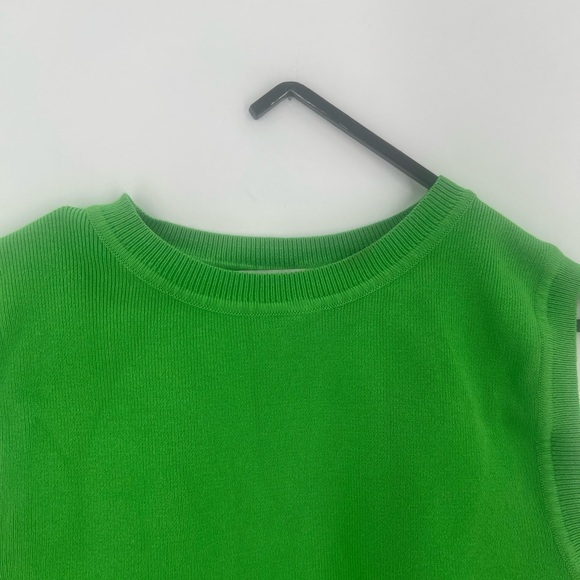 Zara Knit Cropped Sleeveless Muscle Tank Top - Picture 3 of 6